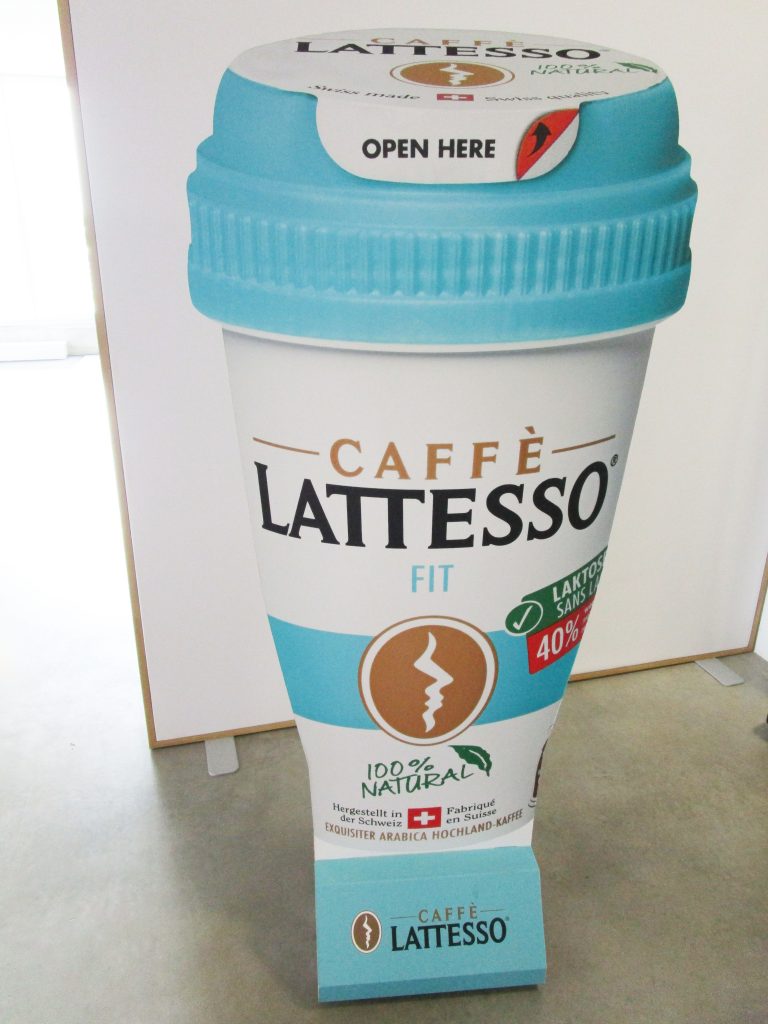 Re-board Kartonsteller Caffé Lattesso